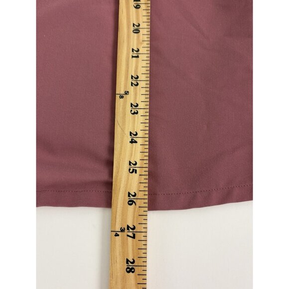 FIGS Technical Collection Size Small Pink V Neck Scrub Top Short Sleeve PO 2652 - Picture 6 of 8